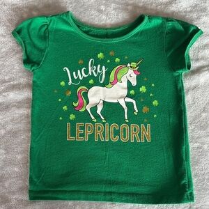 Lucky Lepricorn Kids T-Shirt Size 2T